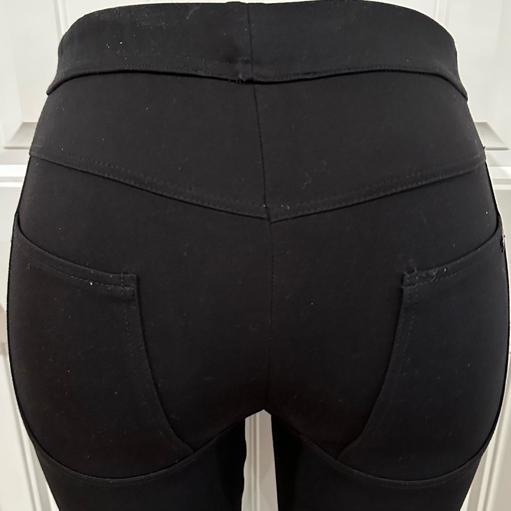 Joseph Ribkoff Black Ponte Pull On Legging Pants Size 8 - Picture 4 of 10